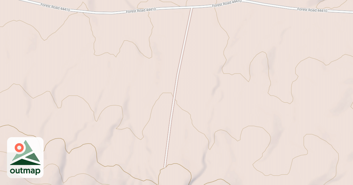 Map of USFS Motor Vehicle Use Map Roads {F6851FD1-F51B-45AC-A065-2D0A8161173D}