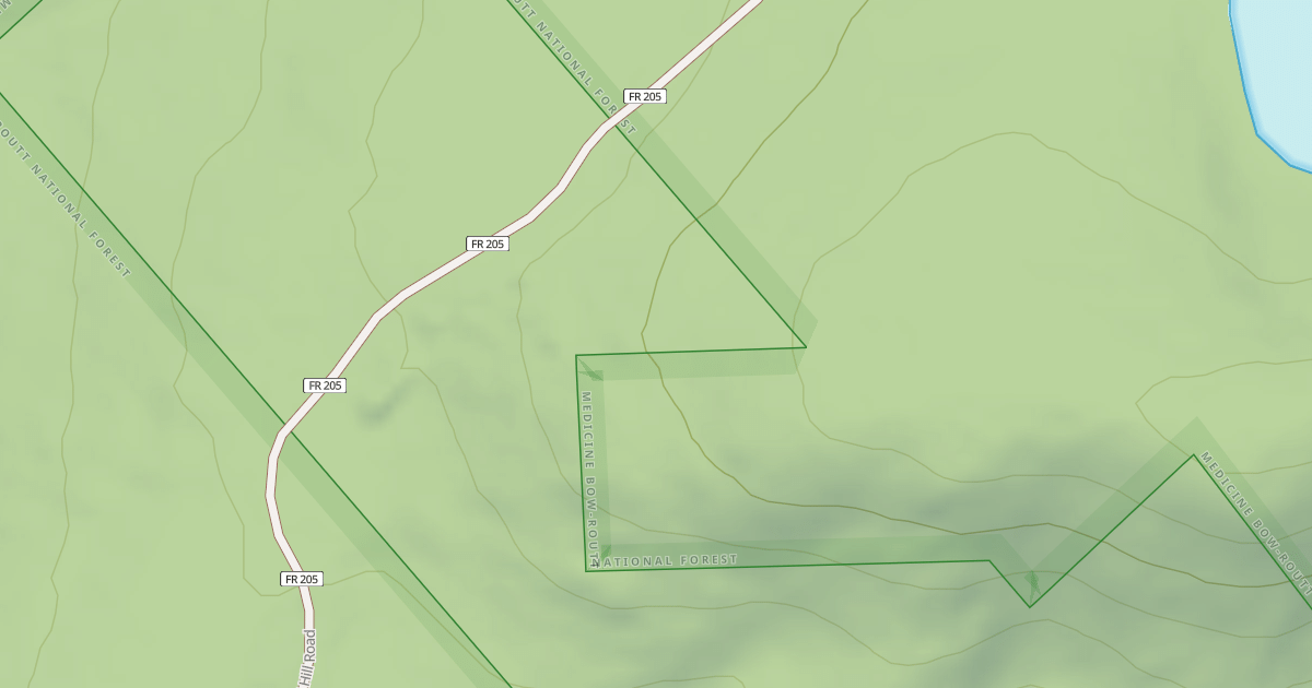 Map preview of GOLD HILL