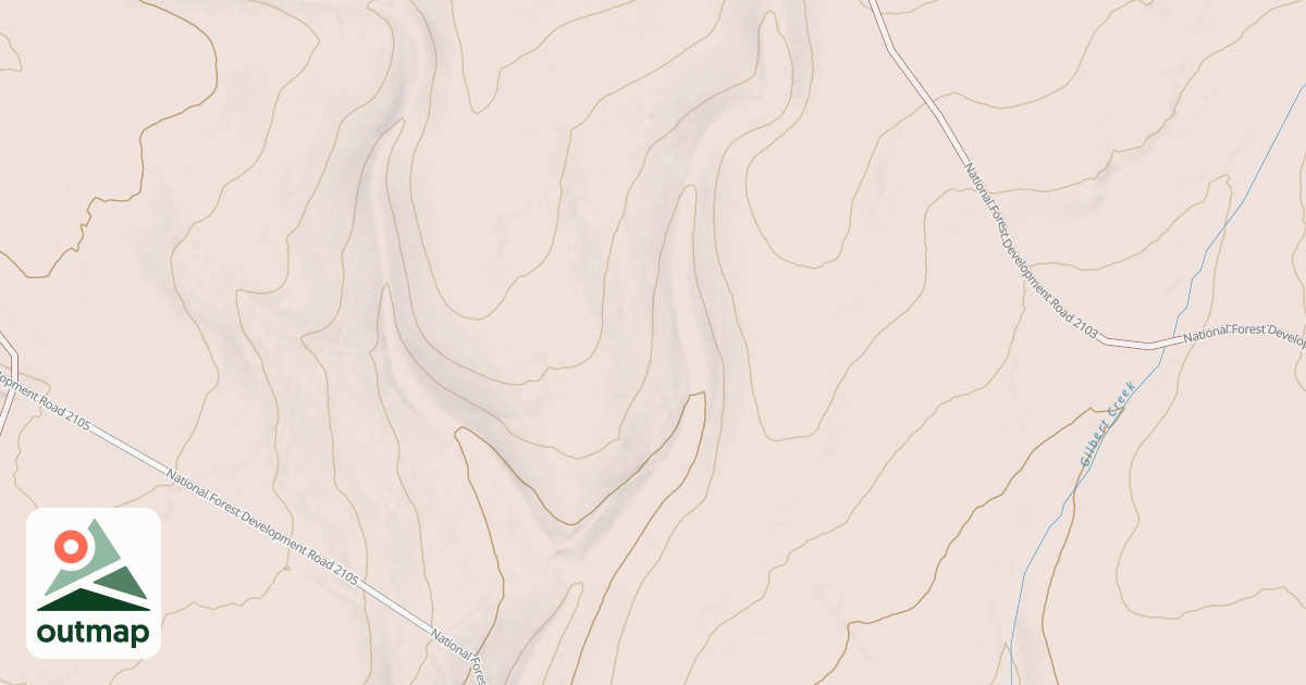 Map of USFS National Forest System Roads {0C105425-B62B-406D-BE32-ECE767977D3E}