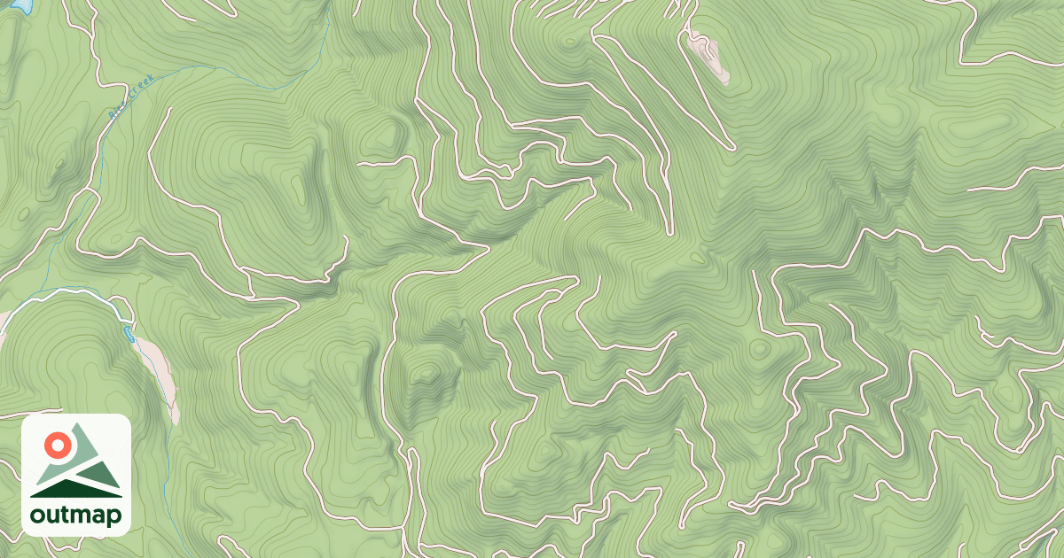 Map of DOAK CR BLUE MTN