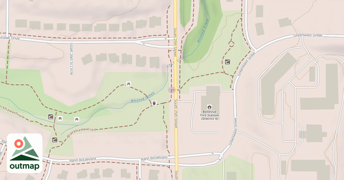 Map of Daniel Trail