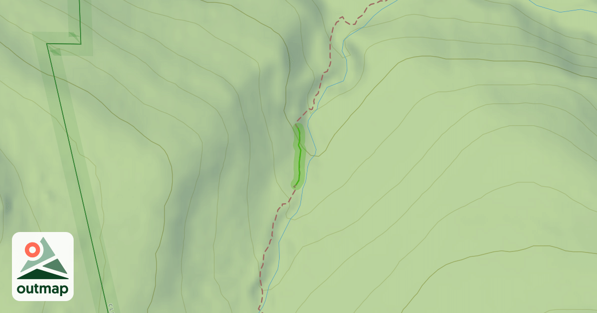 Map of Dennison Run Trail