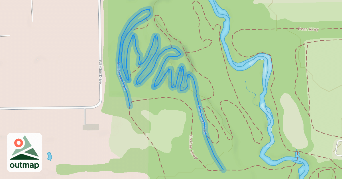 Map of Christmas Trail