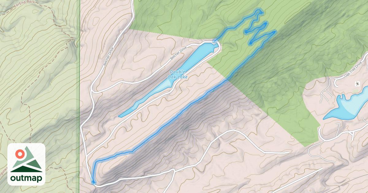Map of Queen's Ridge