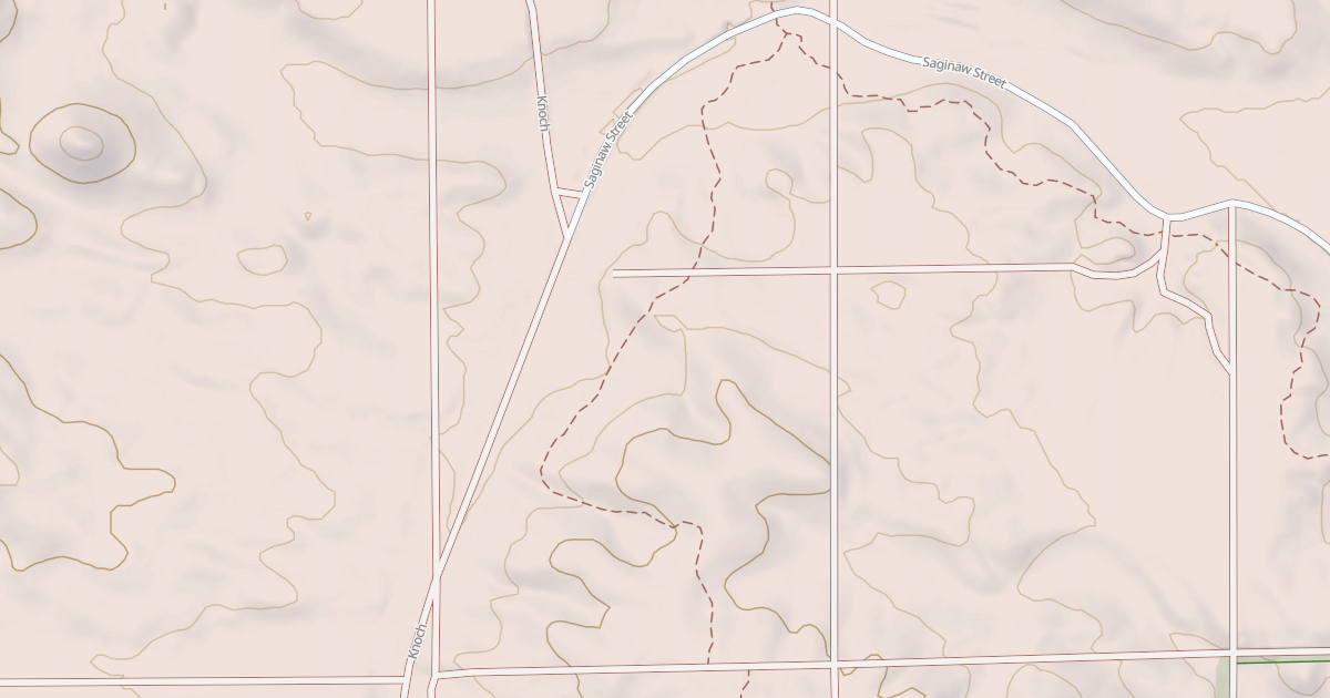 Map preview of Ogemaw Hills Trail