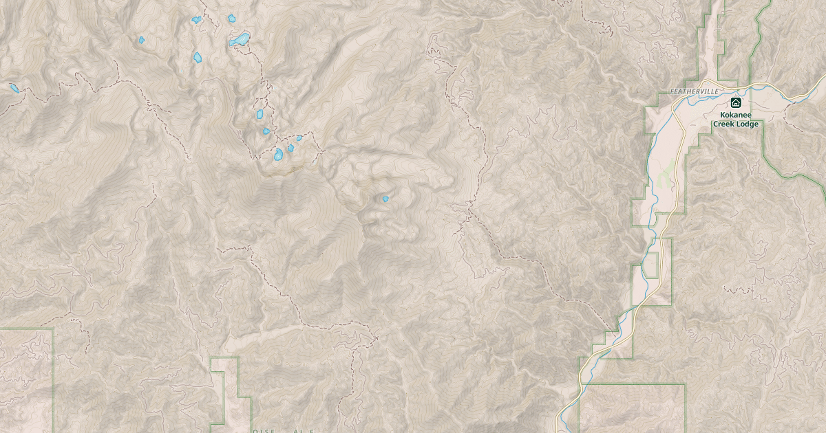 Map preview of CROSSCUT SOUTH