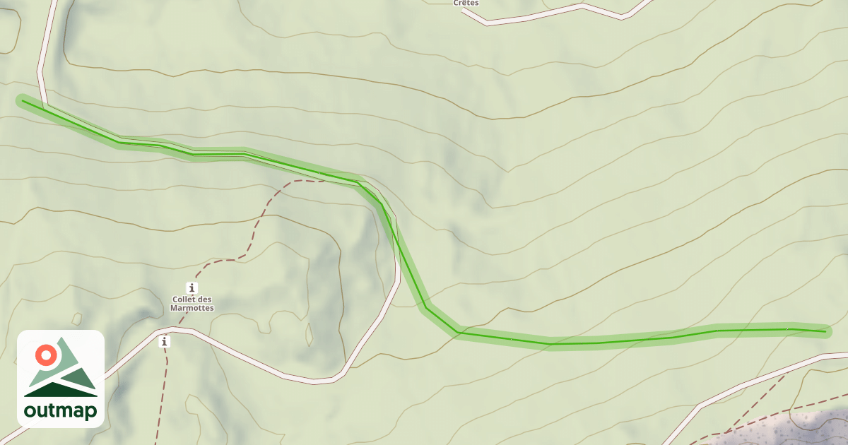Map of Le Loup