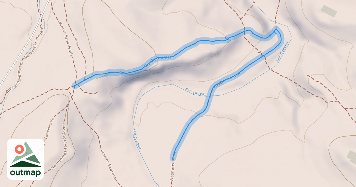 Map of Washerwoman