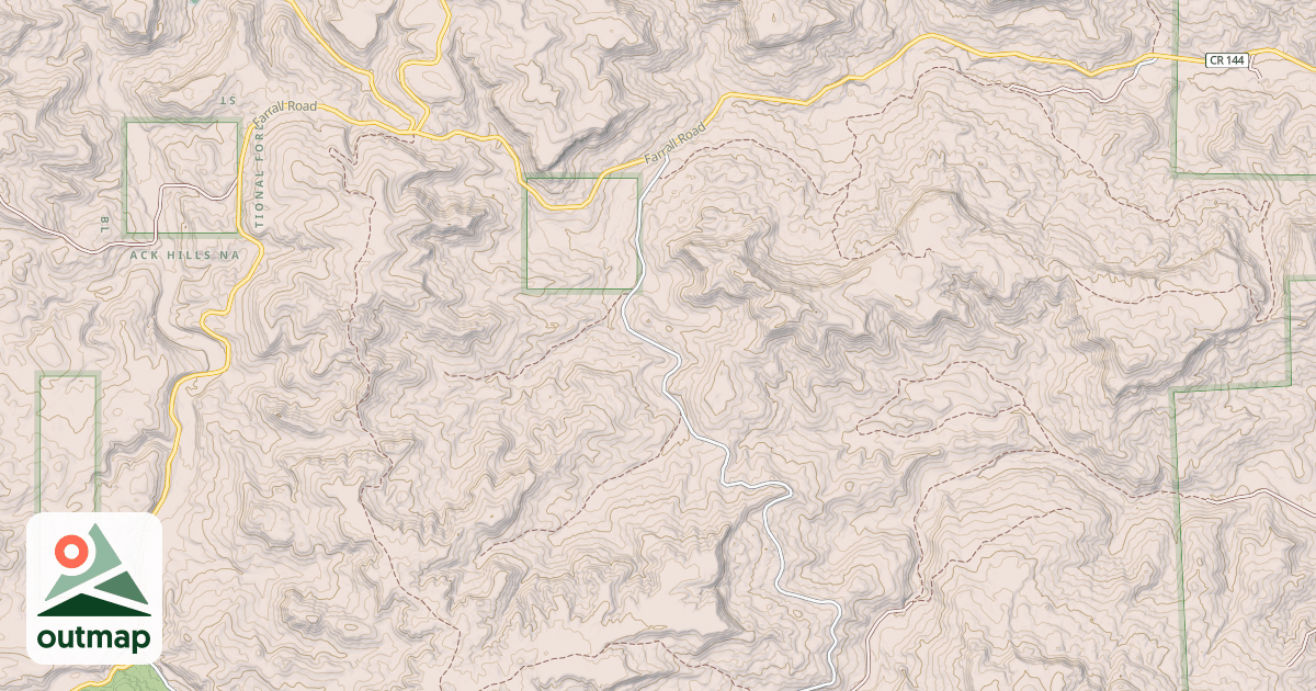 Map of REDWATER