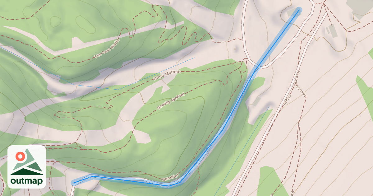 Map of Skittles Road