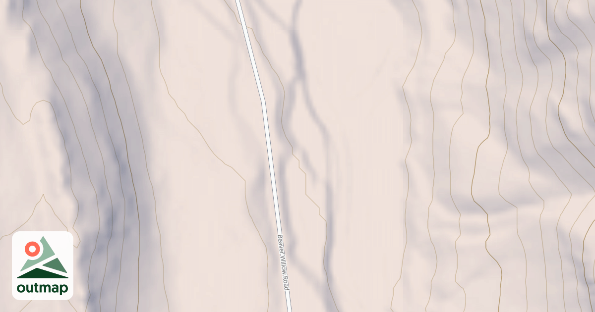 Map of BEAVER CR DISPERSED I