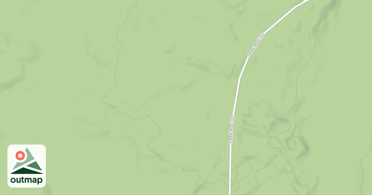 Map of FR 203K