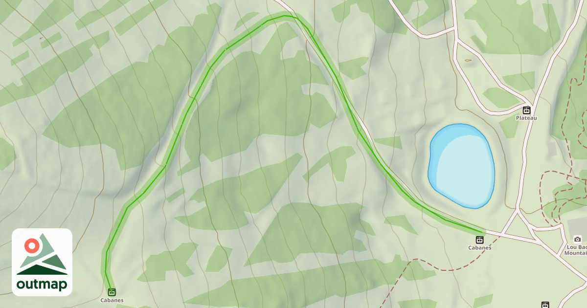 Map of Bigorre Verte