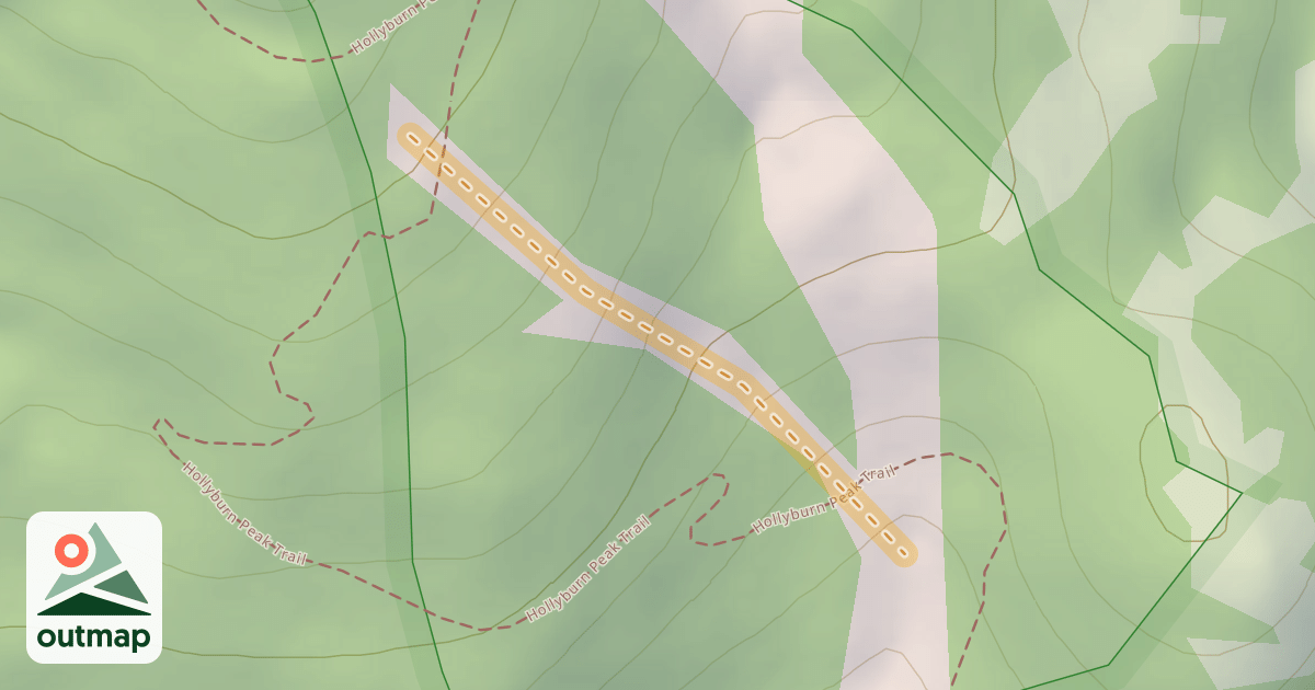 Map of Little Slalom Run