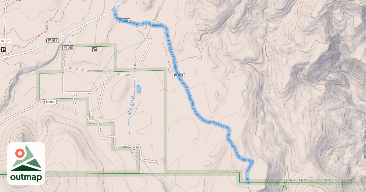 Map of Ice House Road
