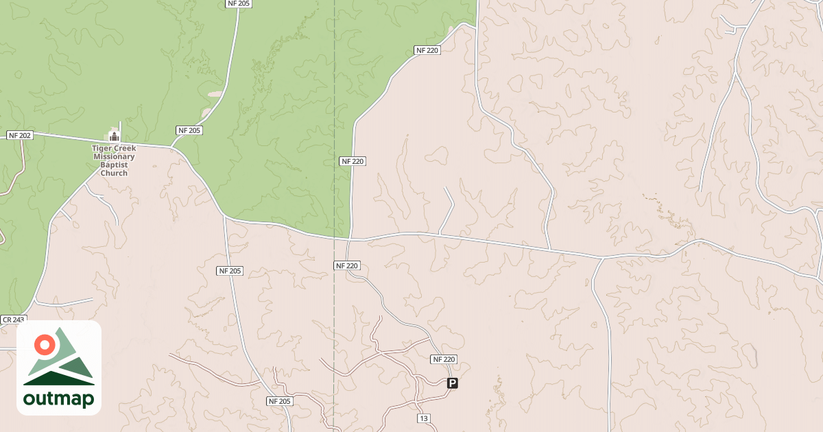 Map of USFS Motor Vehicle Use Map Roads {76441D75-8153-4E00-816C-AE806CA72E22}