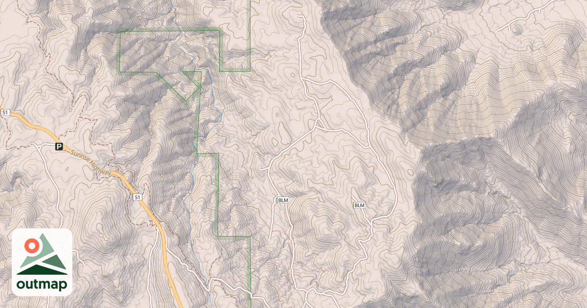 Map of BLM National GTLF Public Motorized Roads 8d0e2742-7a44-4457-adec-14548fda5072