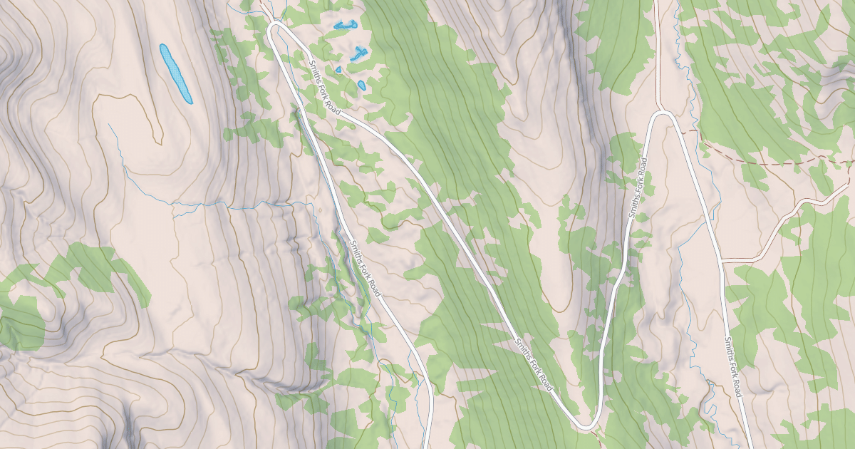 Map preview of Commissary Ridge