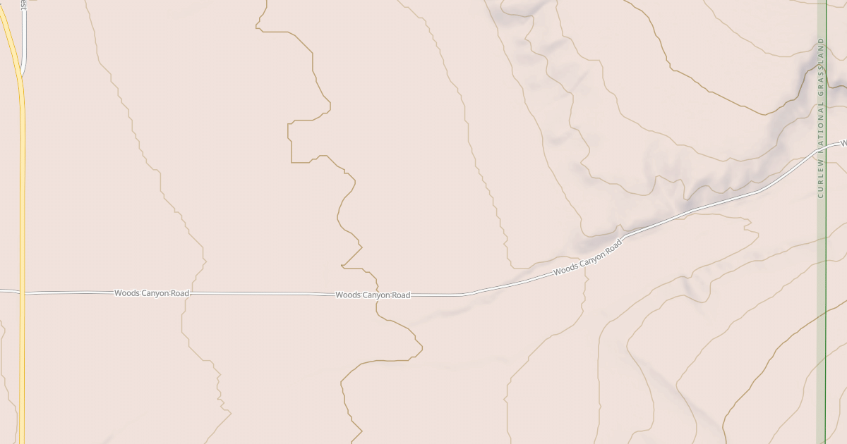 Map preview of WOOD CANYON