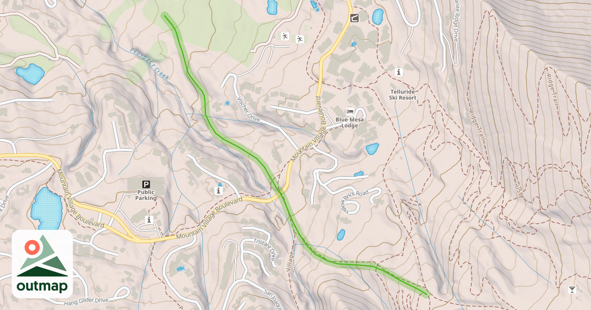 Map of Lower Village Bypass