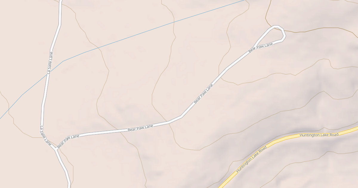 Map preview of BEAR PAW LANE
