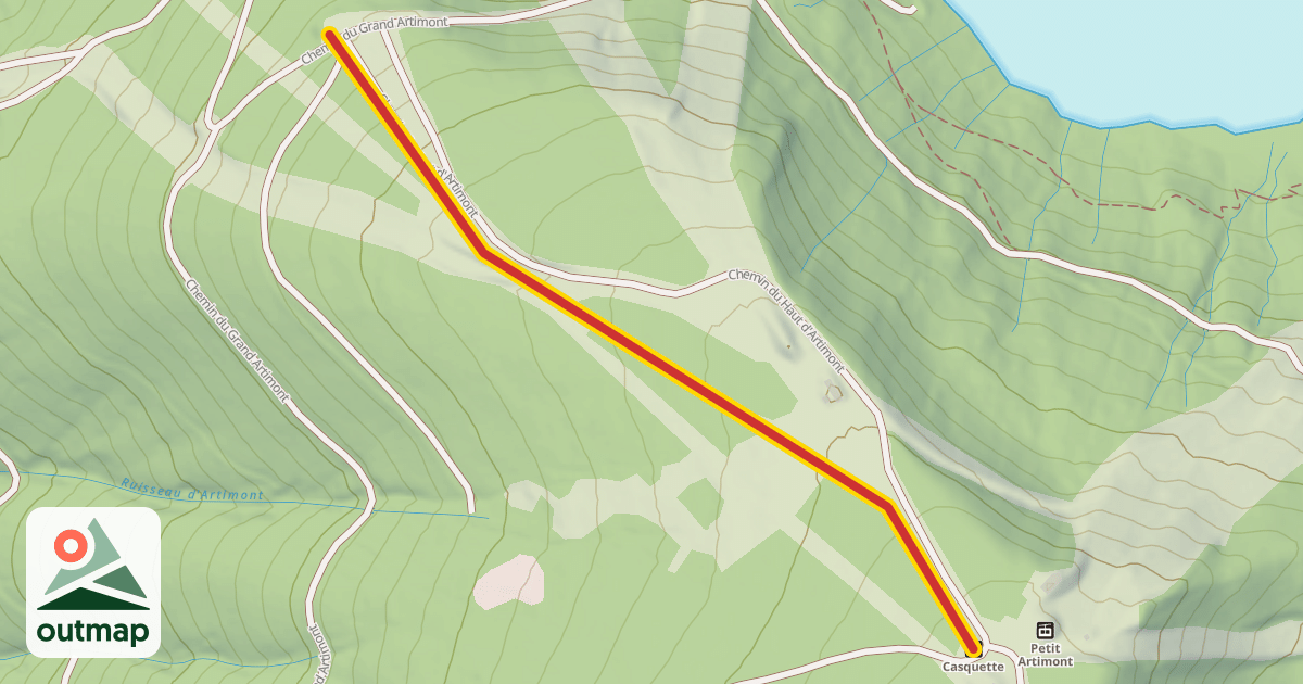 Map of Casquette