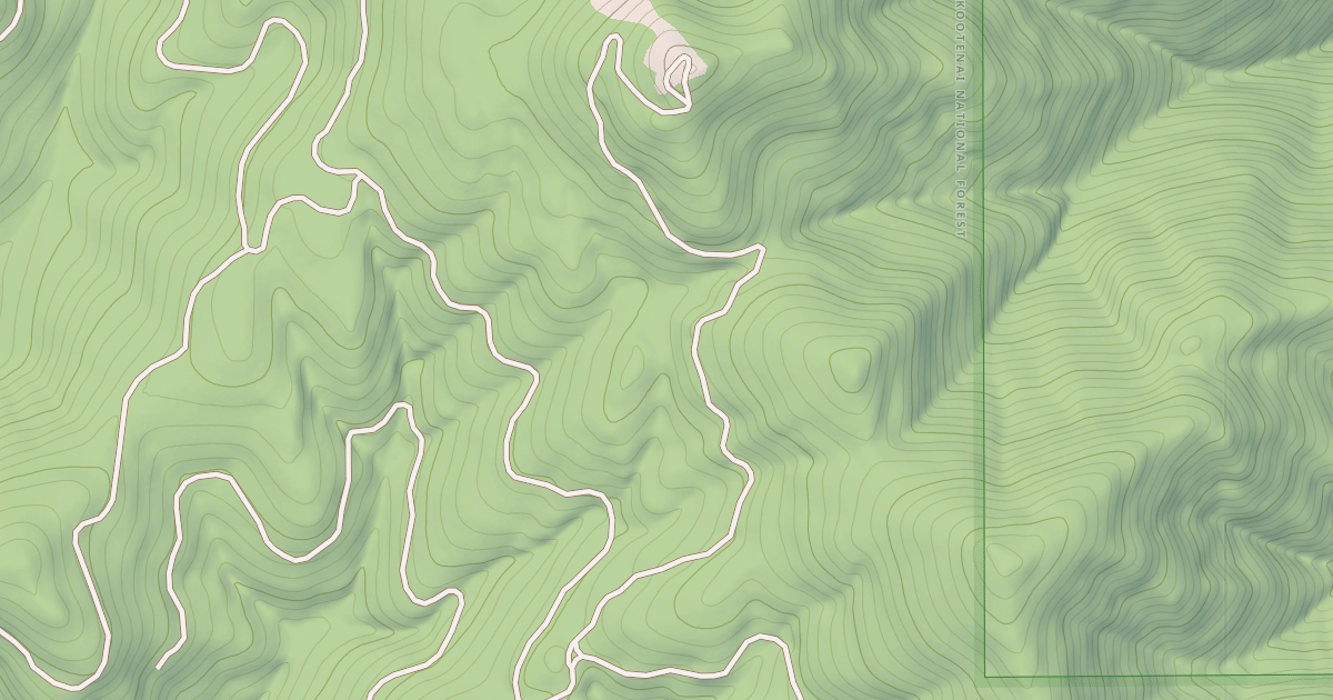 Map preview of BIG SWEDE LOOKOUT