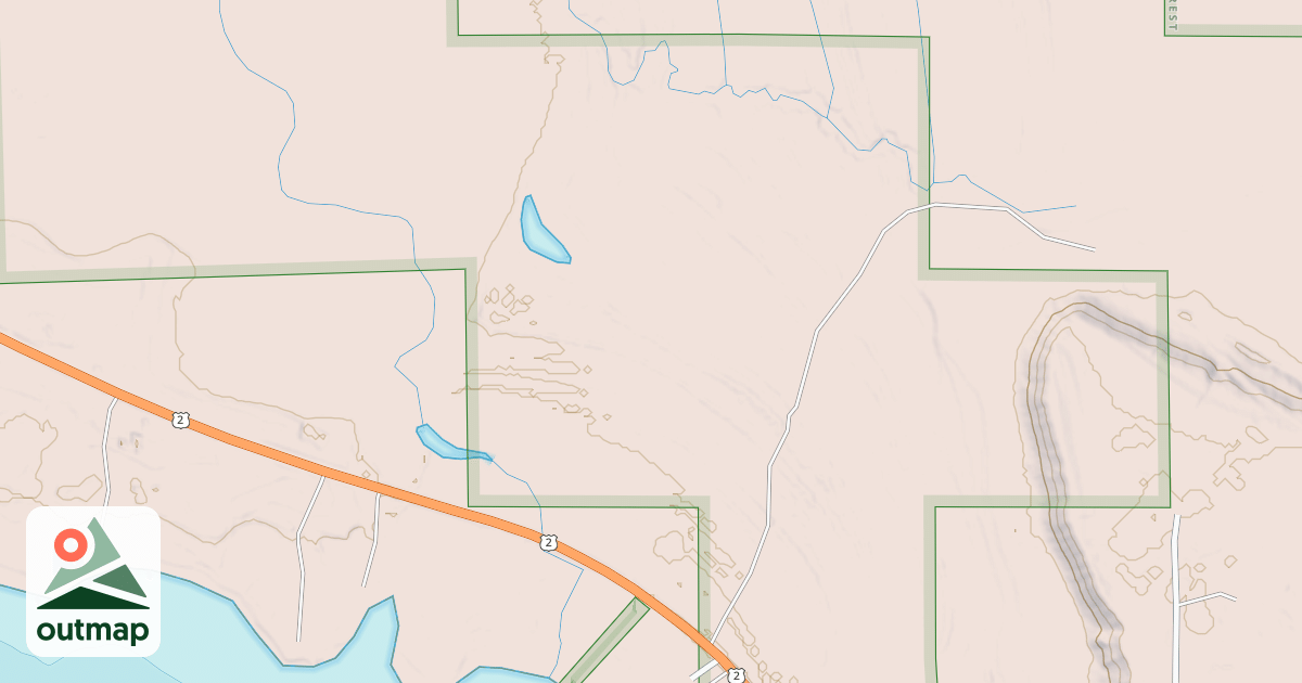 Map of KITCHEN CREEK