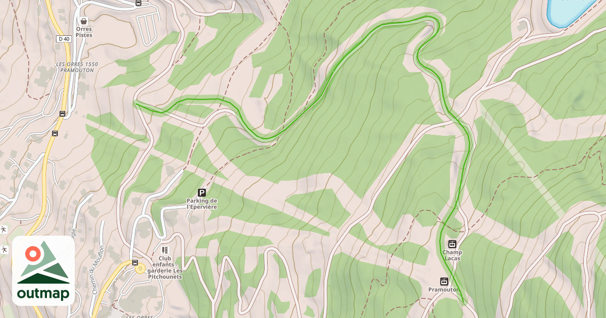 Map of Orivette