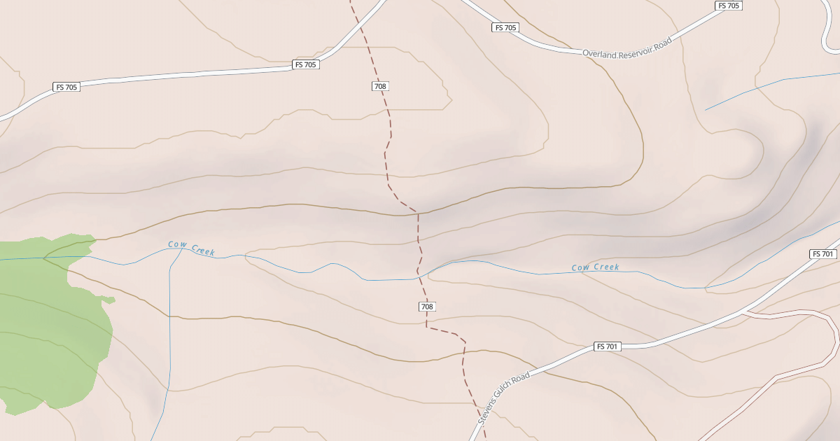 Map preview of Mule Park