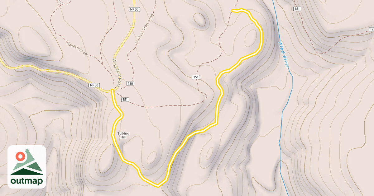 Map of OK Loop