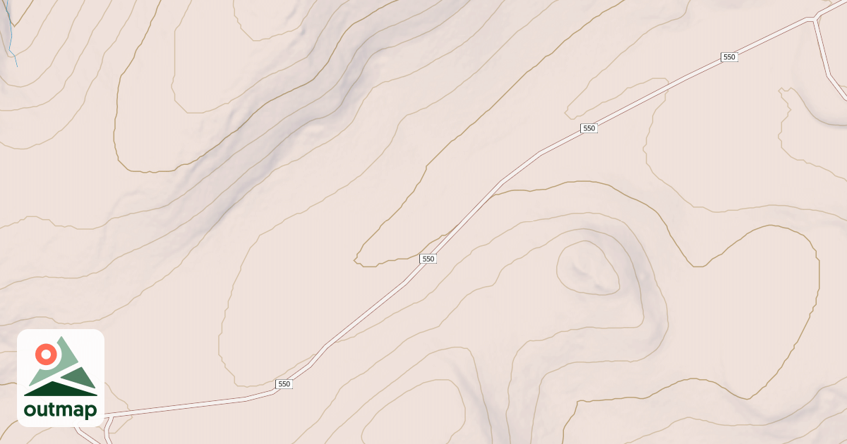 Map of HARDSCRABBLE