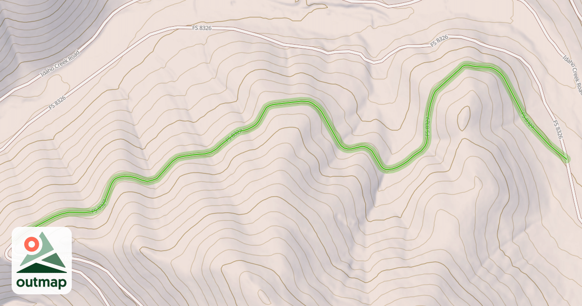 Map of FS 8327