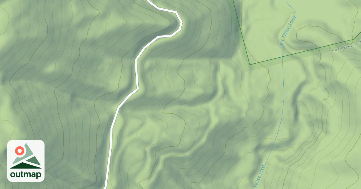 Map of HIDDEN VALLEY