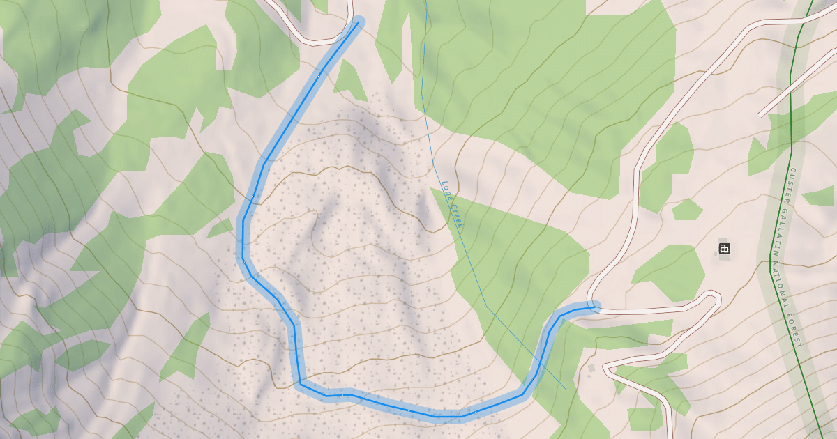 Map preview of Stillwater Traverse