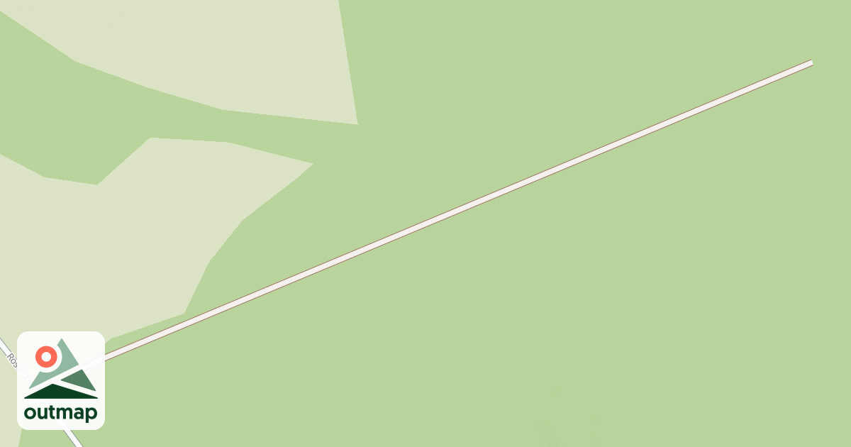 Map of FR 2200B - ROSEN DAM SPUR B
