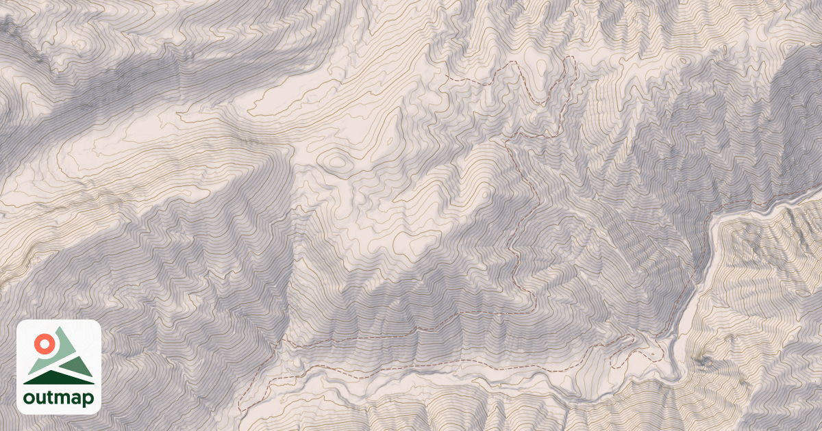 Map of Buckhorn Creek Cut-Off