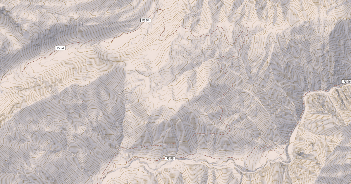 Map preview of Buckhorn Creek Cut-Off