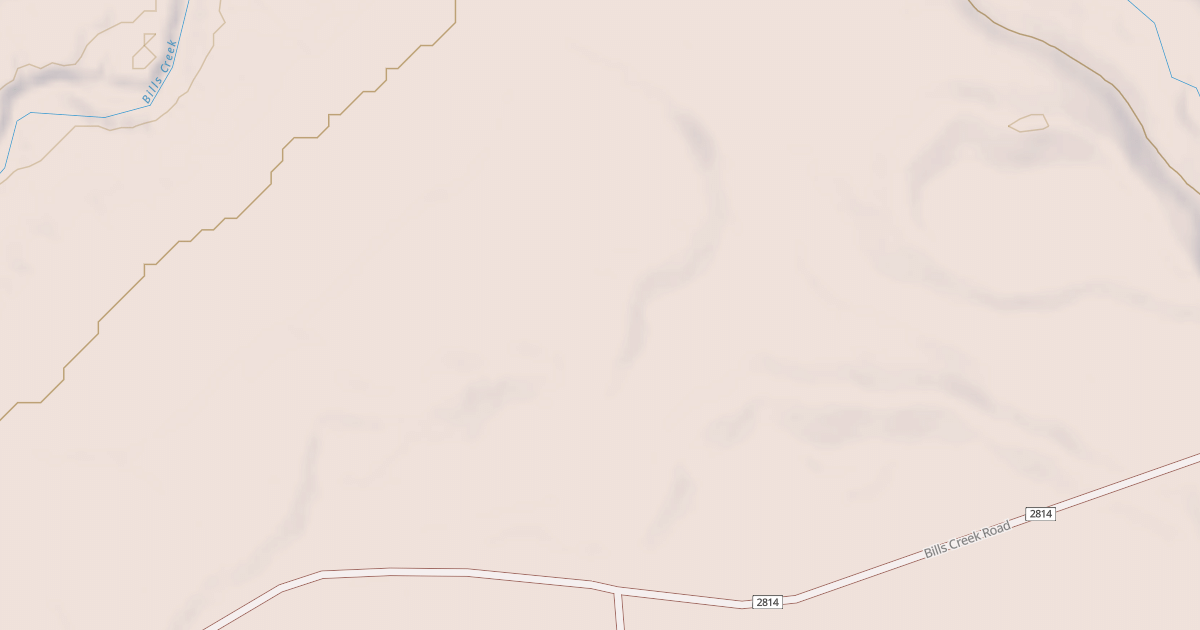 Map preview of BILLS CREEK SPUR D