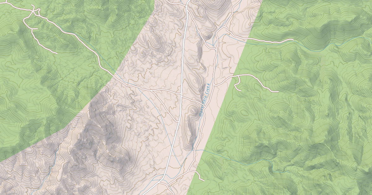 Map preview of FOUR MILE SPRING