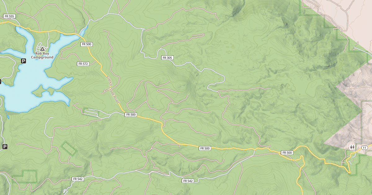 Map preview of FRENCH CREEK