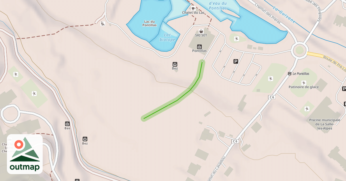 Map of École Fréjus