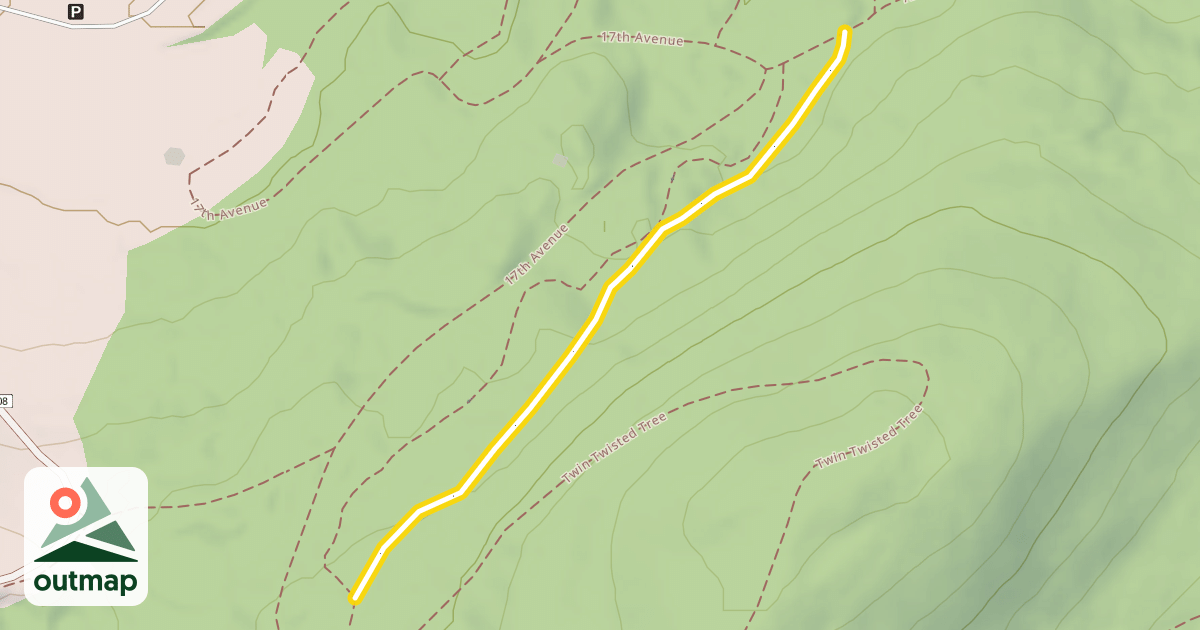 Map of Gandy Dancer