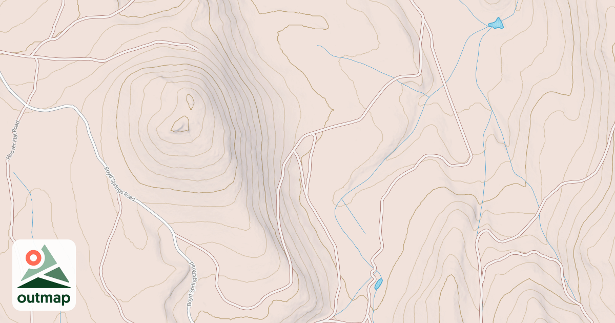 Map of CARY SPRING SPUR