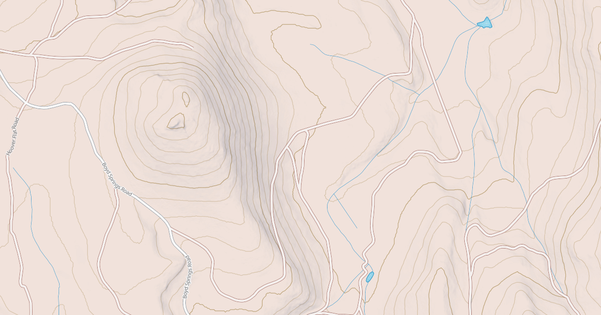 Map preview of CARY SPRING SPUR
