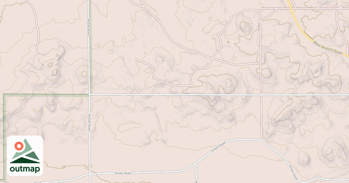 Map of St. Helen Trail