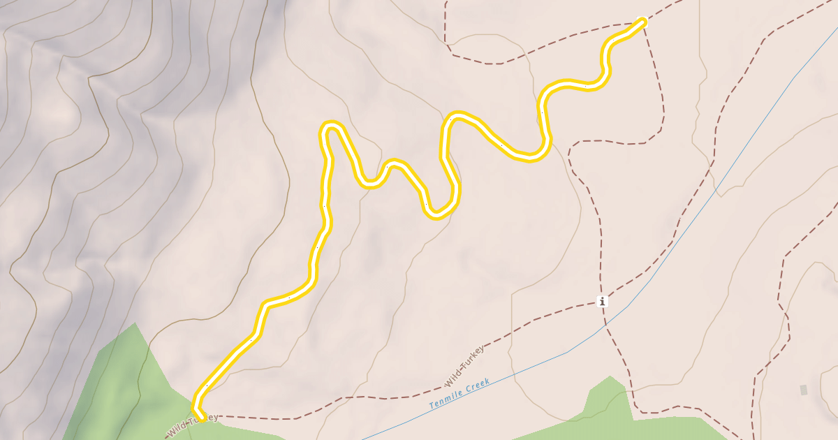 Map preview of Through The Woods