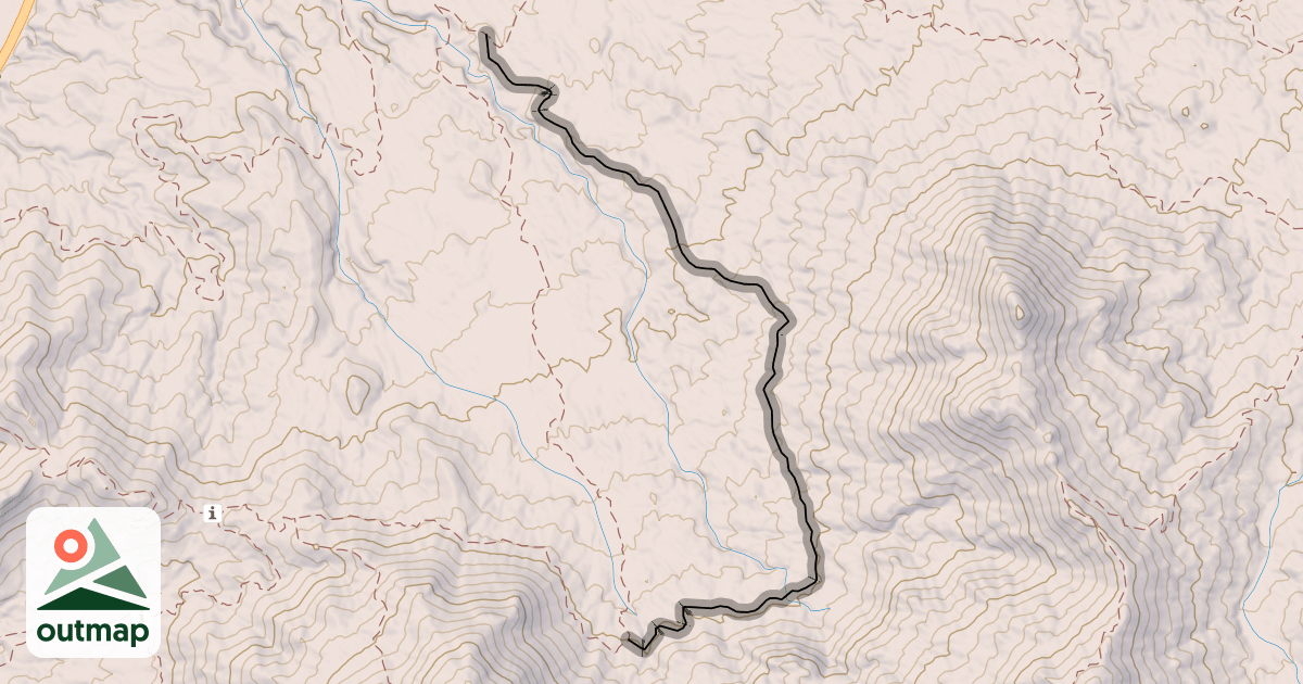 Map of Big Sister Trail