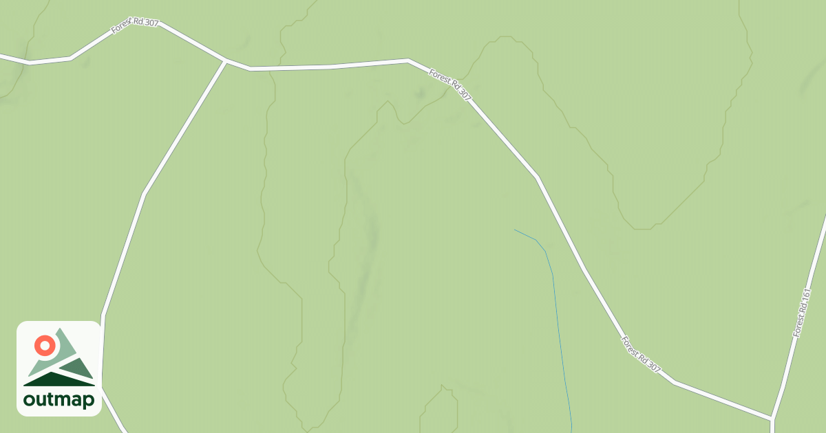 Map of FR 307