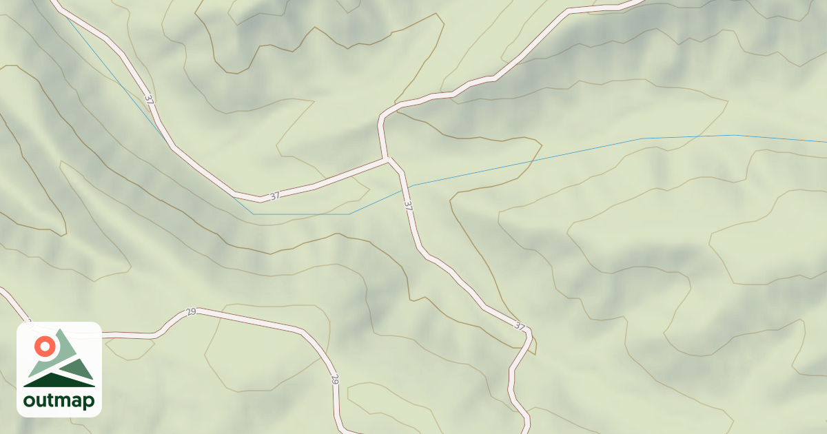 Map of USFS Motor Vehicle Use Map Trails 6827